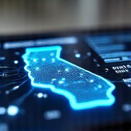 Modern logistics digital interface showing transit paths